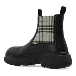 Stivaletti Chelsea Creeper in Pelle