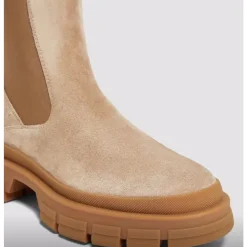 Stivaletti Chelsea in Suede con Suola Profilata