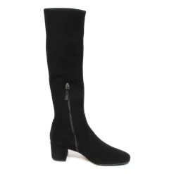 Stivaletti stretch Milla Camoscio Nero