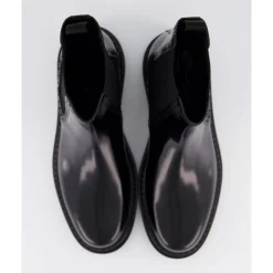 Stivaletto Caviglia Spazzolato Nero