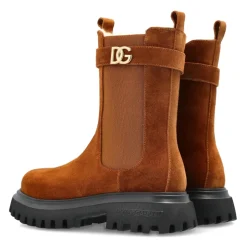 Stivaletto in Camoscio Cammello