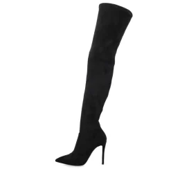 Stivali Aceu Cuissard Neri - Stile alla Moda Sopra il Ginocchio