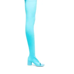 Stivali Alti Fino alla Coscia Blu