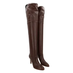 Stivali Alti in Pelle Vintage