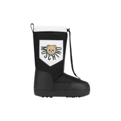 Stivali da neve in nylon con orsetto