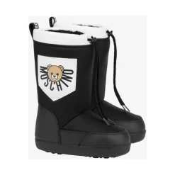 Stivali da neve in nylon con orsetto