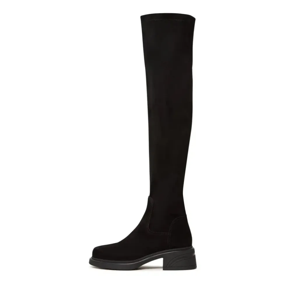 Stivali sopra il ginocchio Suede Chic