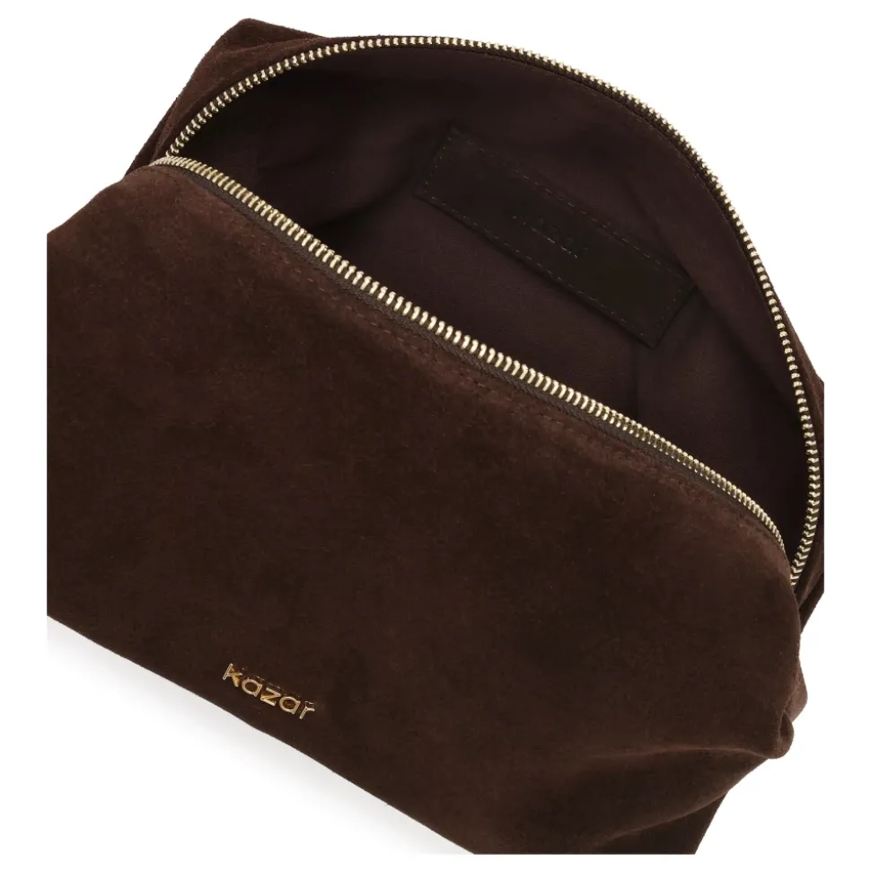 Suede Cosmetic Bag