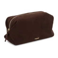 Suede Cosmetic Bag