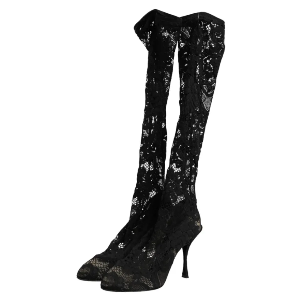 Taormina Lace Sock Boots