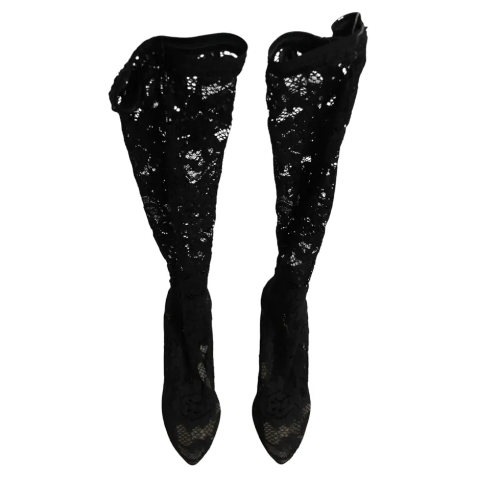 Taormina Lace Sock Boots