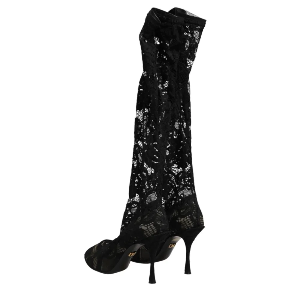 Taormina Lace Sock Boots