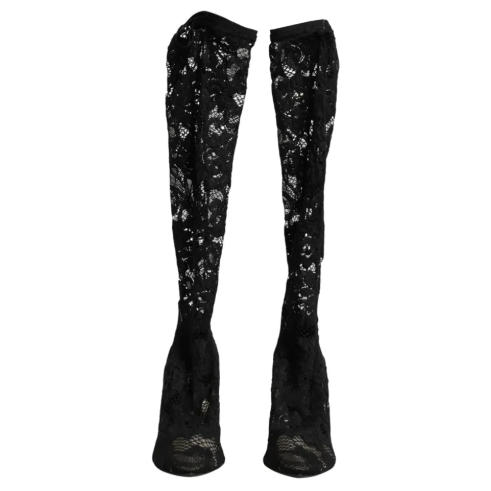 Taormina Lace Sock Boots