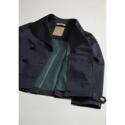 Tech Cotton Peacoat