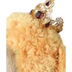 Teddy Bear Crystal Crown Hair Band Diadem