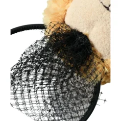 Teddy Bear Crystal Crown Hair Band Diadem