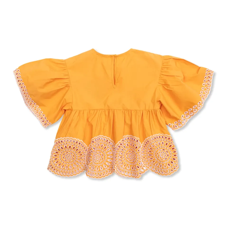 Top con dettaglio in tulle