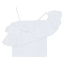 Top con Volant Unica Spalla