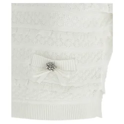 Top in maglia Pointelle