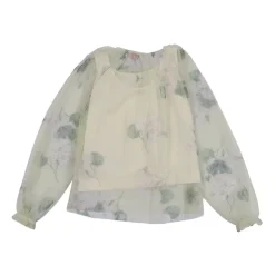 Top Tulle Foderato Tulle