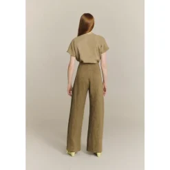Trapani High-Waist Wide Trousers