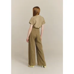 Trapani High-Waist Wide Trousers