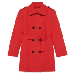 Trench in cotone tecnico