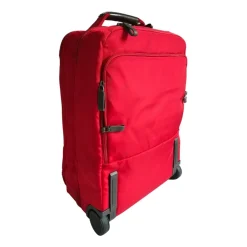 Trolley Valigia Morbida Rosso Unisex