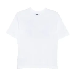 T-shirt a maniche corte con girocollo e logo