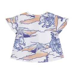 T-shirt a Maniche Corte in Cotone