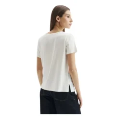 T-shirt a maniche corte Penny Black colore bianco e marrone