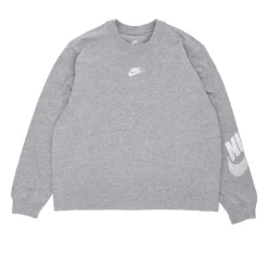 T-shirt a Maniche Lunghe con Collo a Girocollo