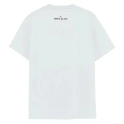 T-shirt con grande stampa logo