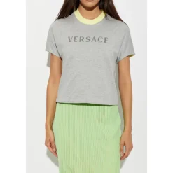 T-shirt con logo stampato