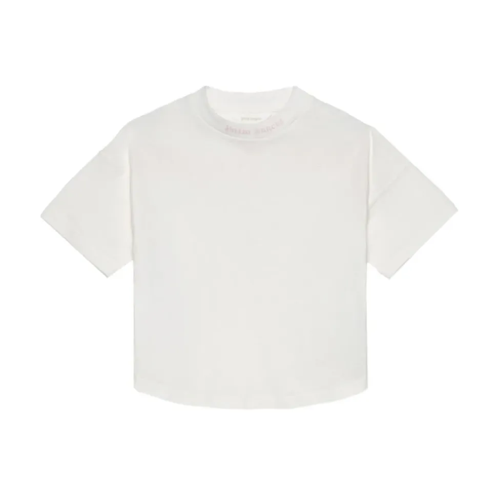 T-shirt con stampa logo