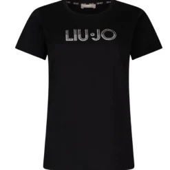T-shirt con strass