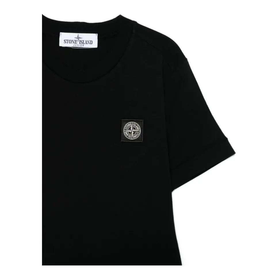 T-Shirt Girocollo a Costine