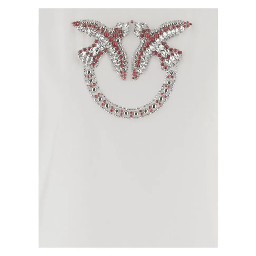 T-shirt in cotone con logo
