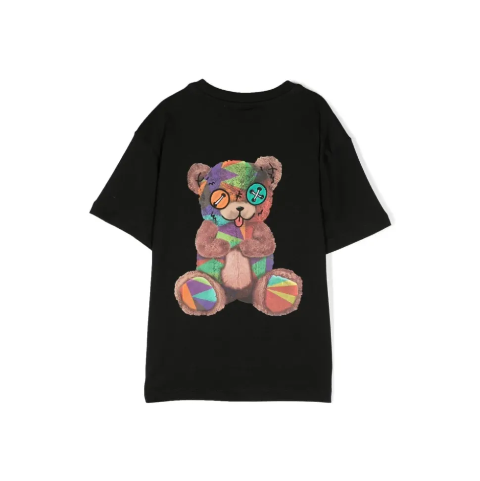 T-shirt in Jersey con Orso