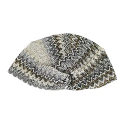 Turban in Viscosa a Motivo Chevron