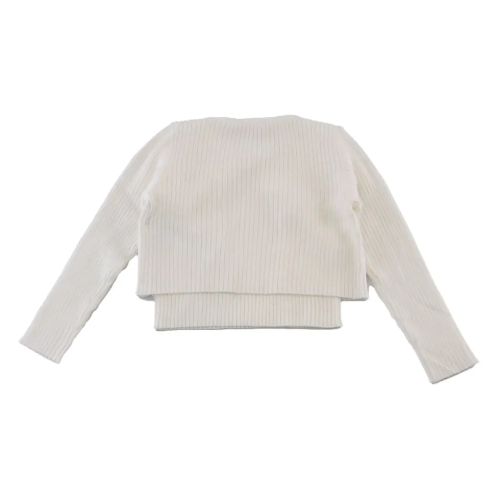 Twin-set in maglia raffinata
