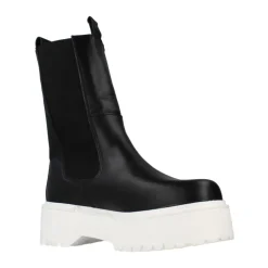 Vegan Elastic Chelsea Boots