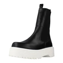 Vegan Elastic Chelsea Boots