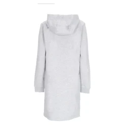 Vestito felpa sportivo con spacco laterale