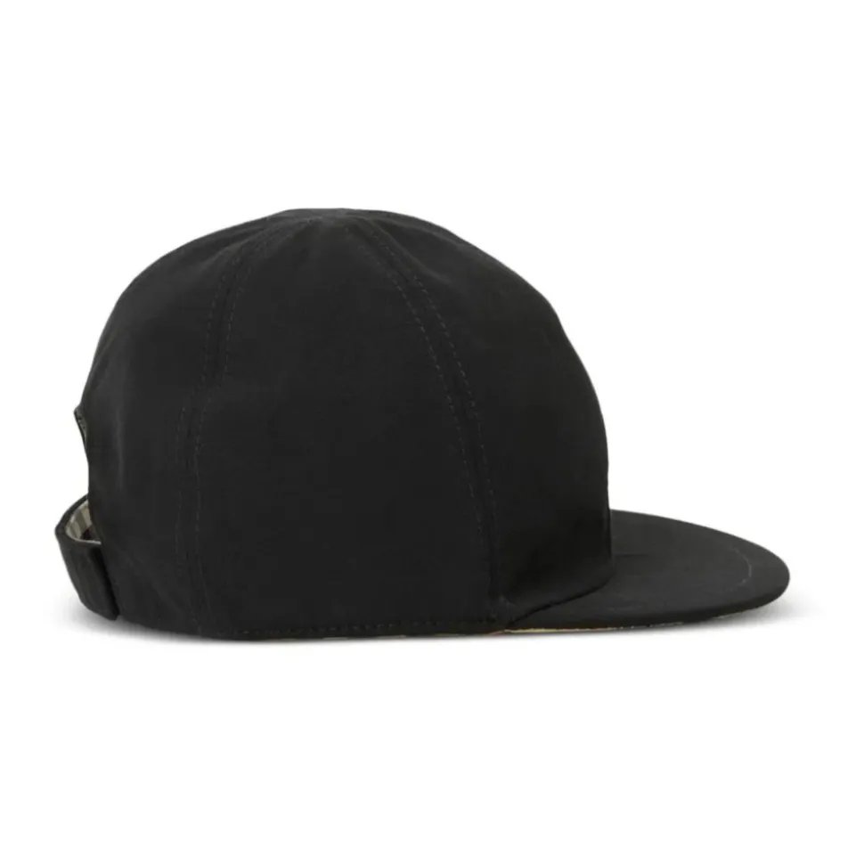 Vintage Check Reversible Cotton Cap