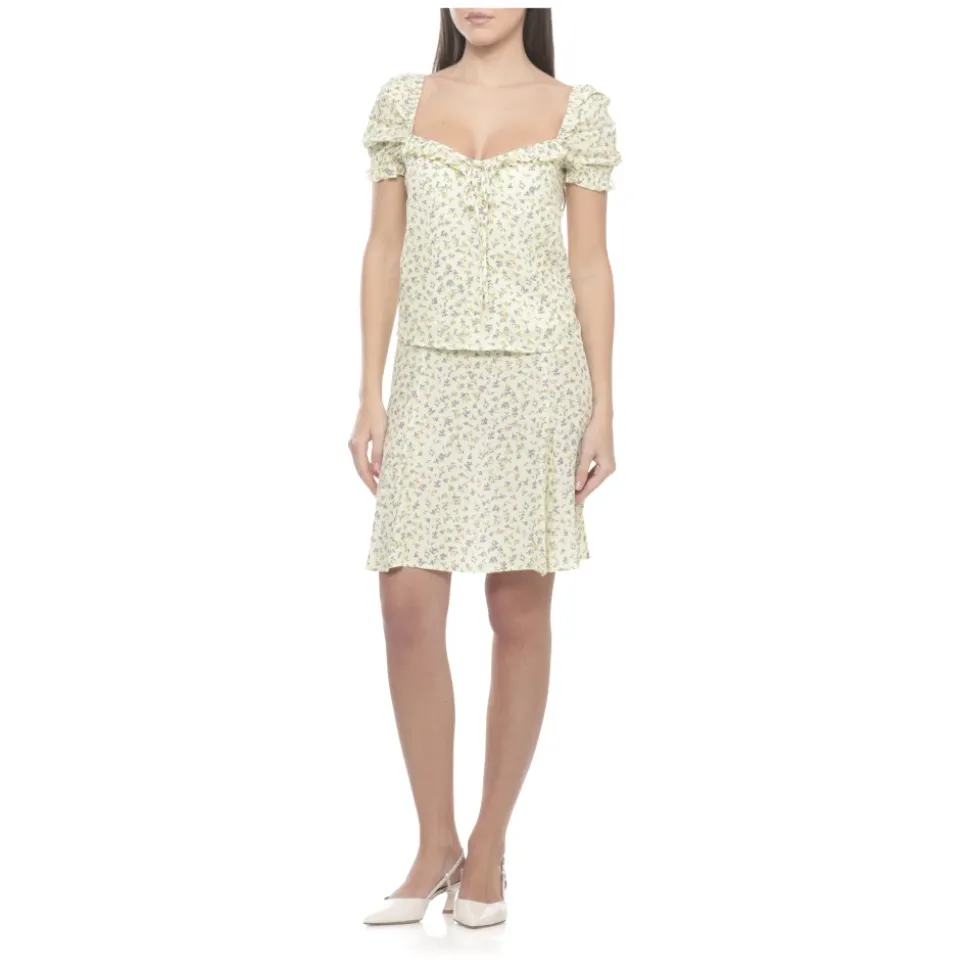 Viscose Mini Skirt