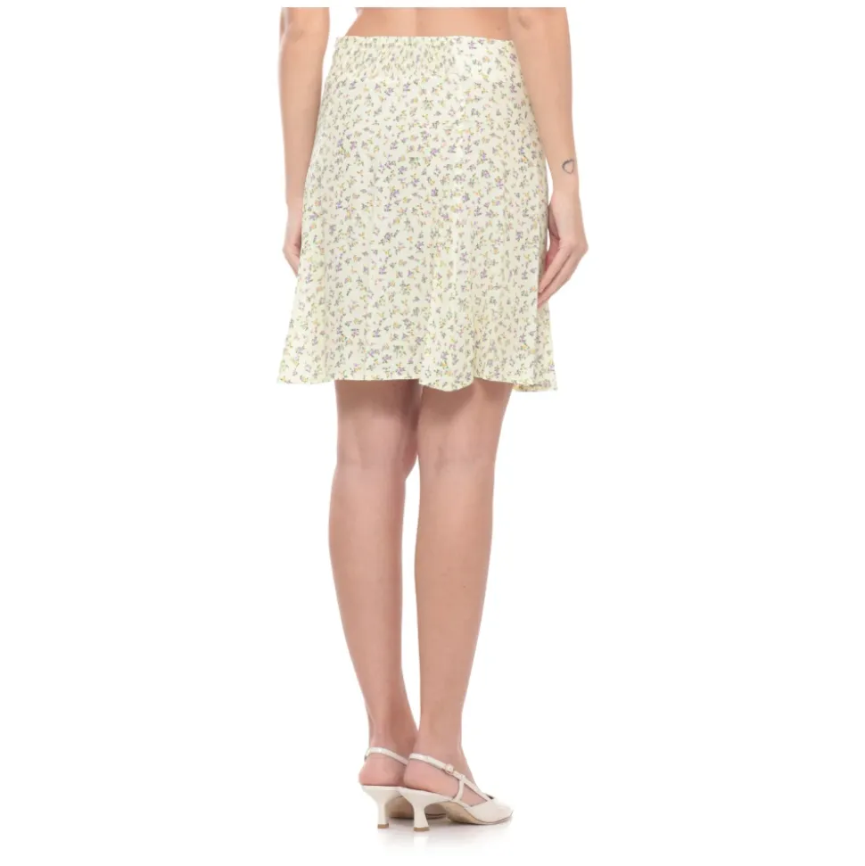 Viscose Mini Skirt