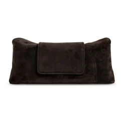 Vivian Suede Clutch