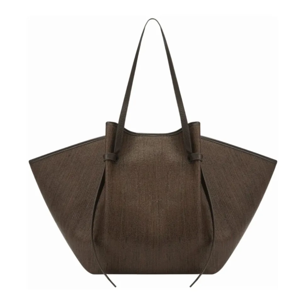 XL Mochi in Raffia Intrecciata