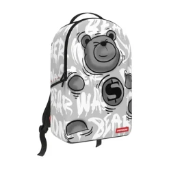 Zaino Big Backpack Scuola City Viaggio Shark bear money
